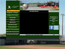 Tablet Screenshot of bgbaseball.com